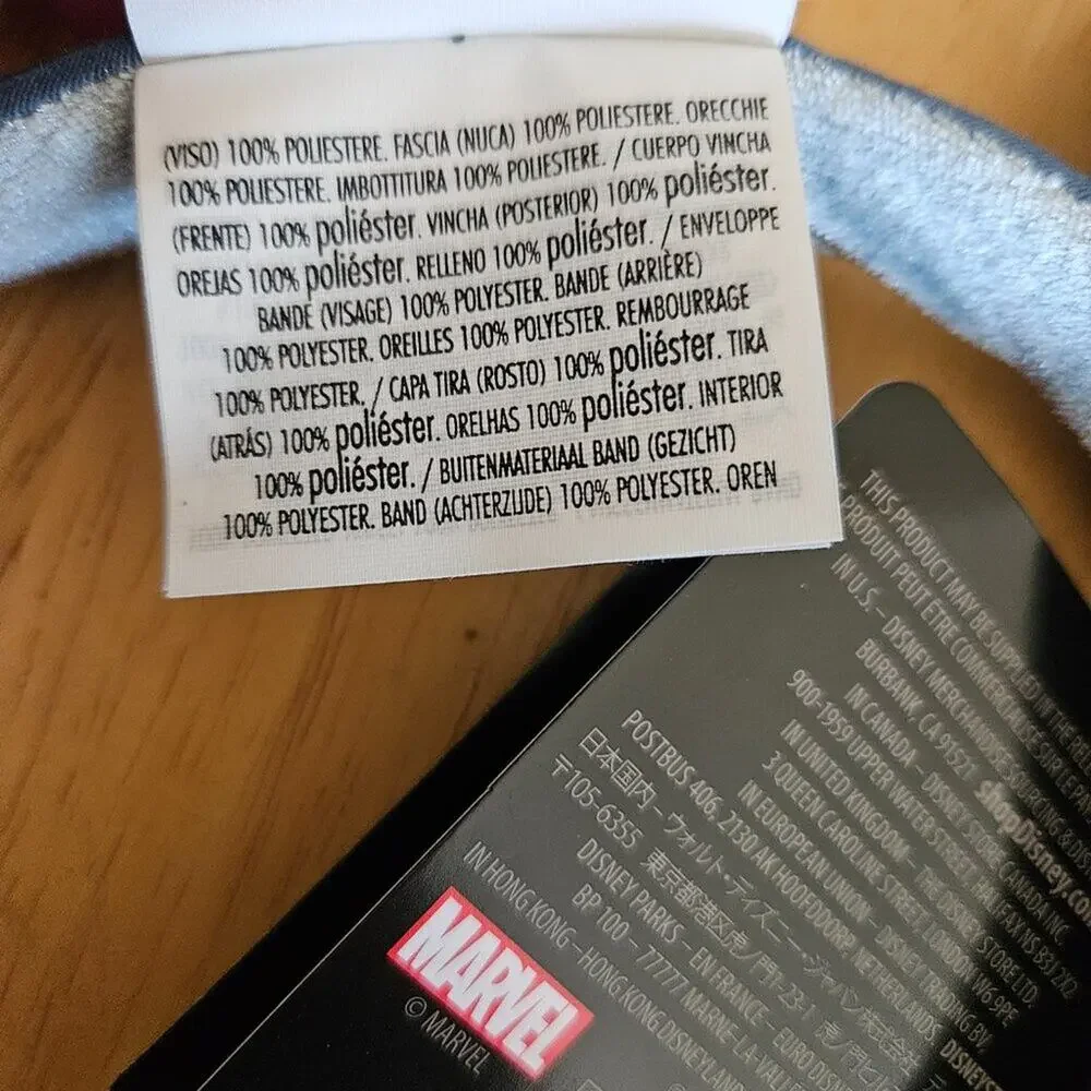Disney Parks Marvel Pride Collection Mickey Mouse Ear Headband - NWT